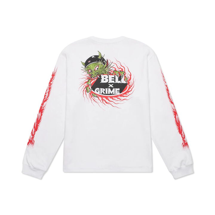Flamed Demon Long Sleeve Tee
